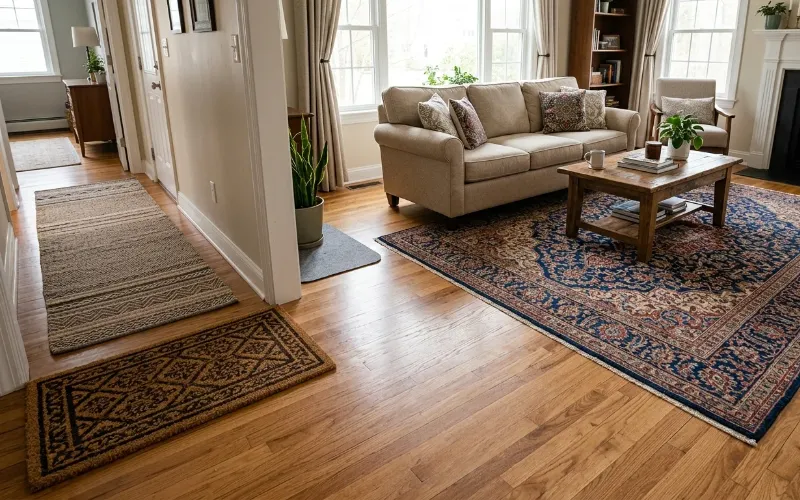 Add Rugs And Mats