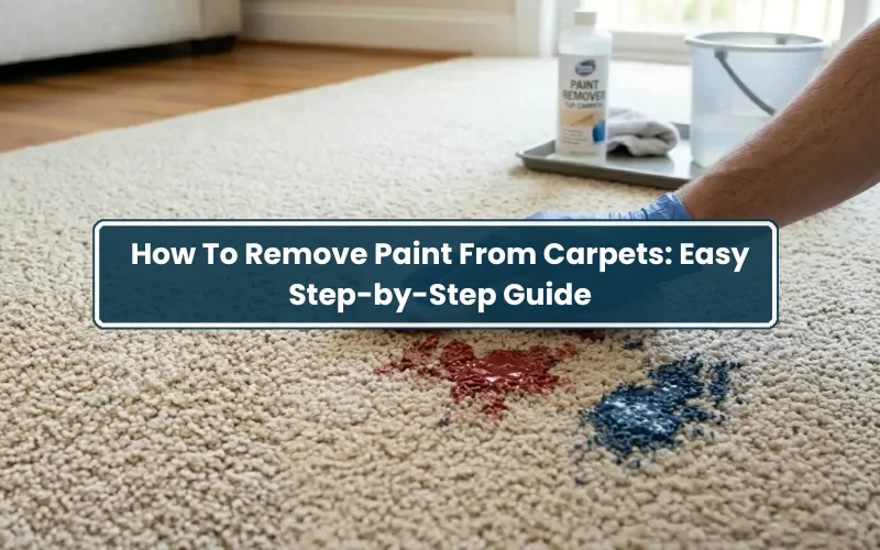 How To Remove Paint From Carpets Easy Step-by-Step Guide