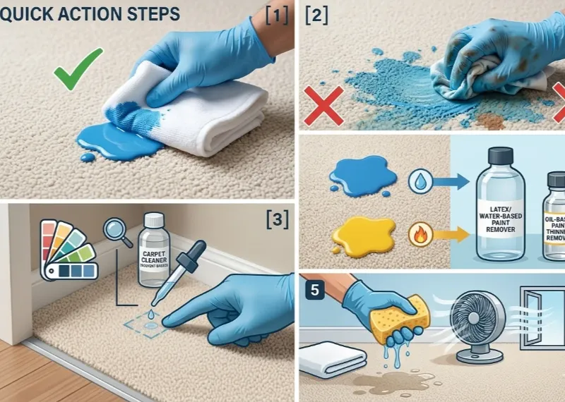 Quick Action Steps For Paint Removal