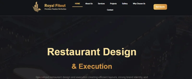 Royal Fitout