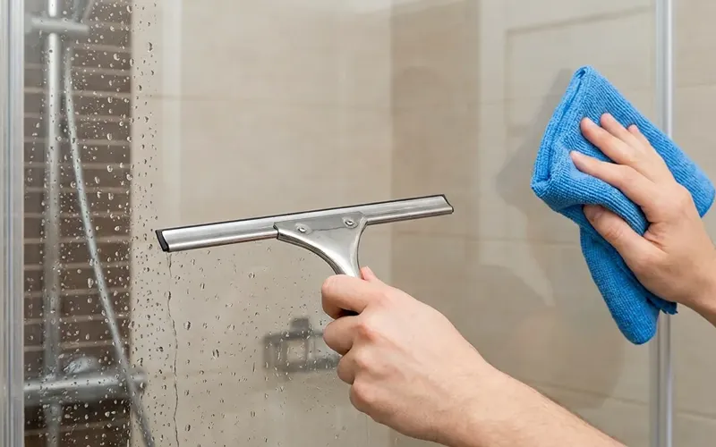 7. Dry the surface