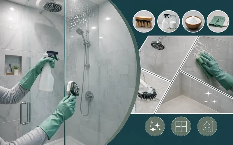 How to Clean Shower Tiles