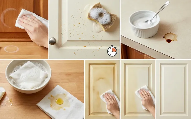 Quick Fixes for Common Cabinet Stains